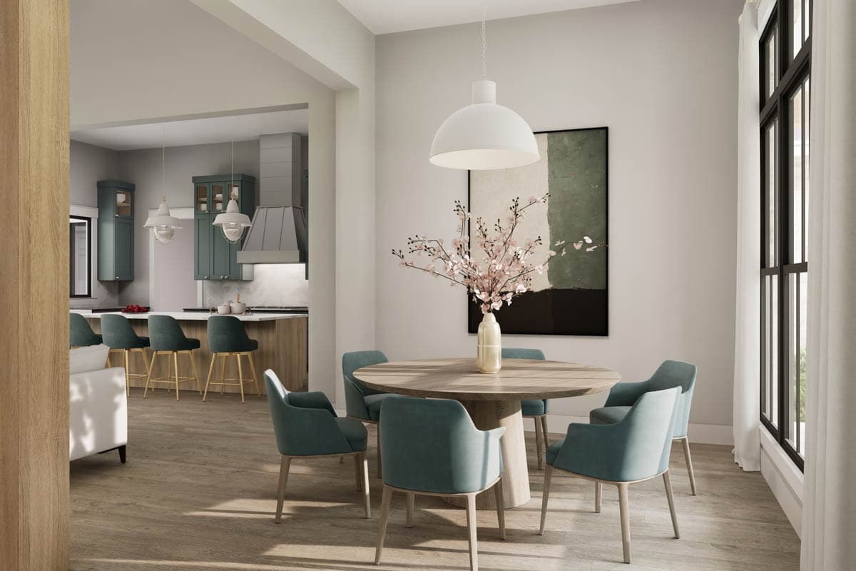 Plan 51955HZ: 3-Bed Hill Country Modern Farmhouse Plan with Bonus Room - 2278 Sq Ft - Image #7 - Country, Hill Country, Modern Farmhouse, New American, Traditional