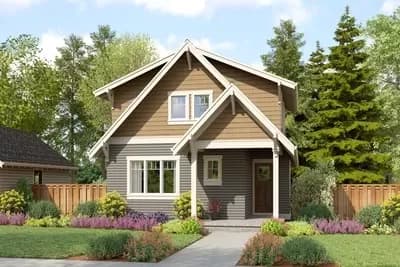 3-Bed Country Cottage with Master On Main - 1598 Sq Ft