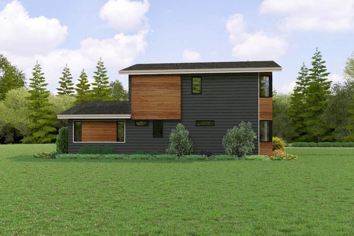 Plan 69844AM: Modern Hill Country House Plan with Flex Room - 2200 Sq Ft - Image #5 - Contemporary, Hill Country, Modern