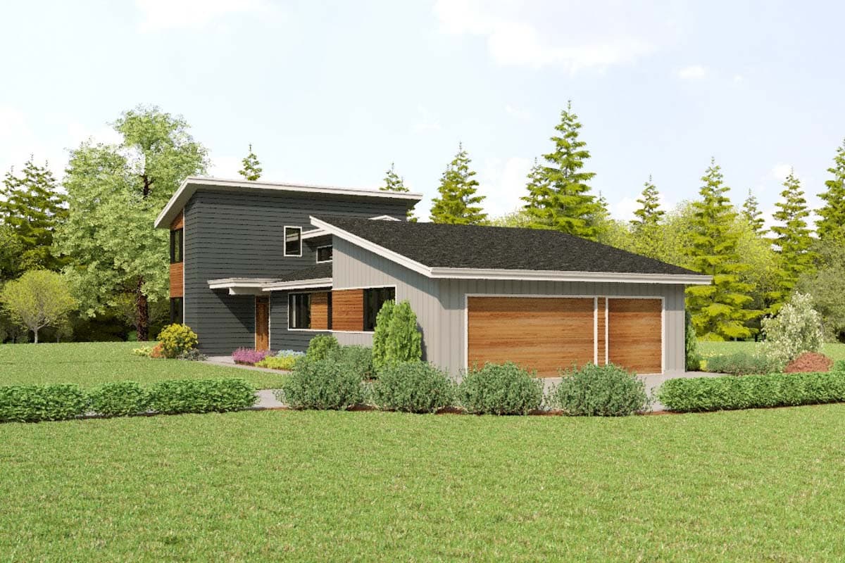 Plan 69844AM: Modern Hill Country House Plan with Flex Room - 2200 Sq Ft - Image #11 - Contemporary, Hill Country, Modern