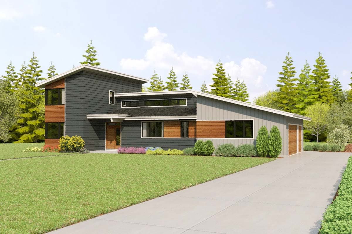 Plan 69844AM: Modern Hill Country House Plan with Flex Room - 2200 Sq Ft - Image #12 - Contemporary, Hill Country, Modern