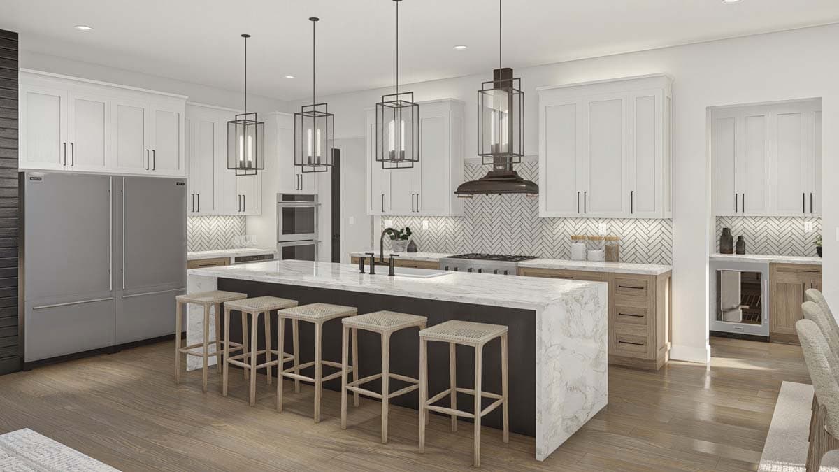 Plan 623315DJ: 2-Story Transitional House Plan with Laundry On Both Floors - 2891 Sq Ft - Image #11 - Contemporary, European, Transitional