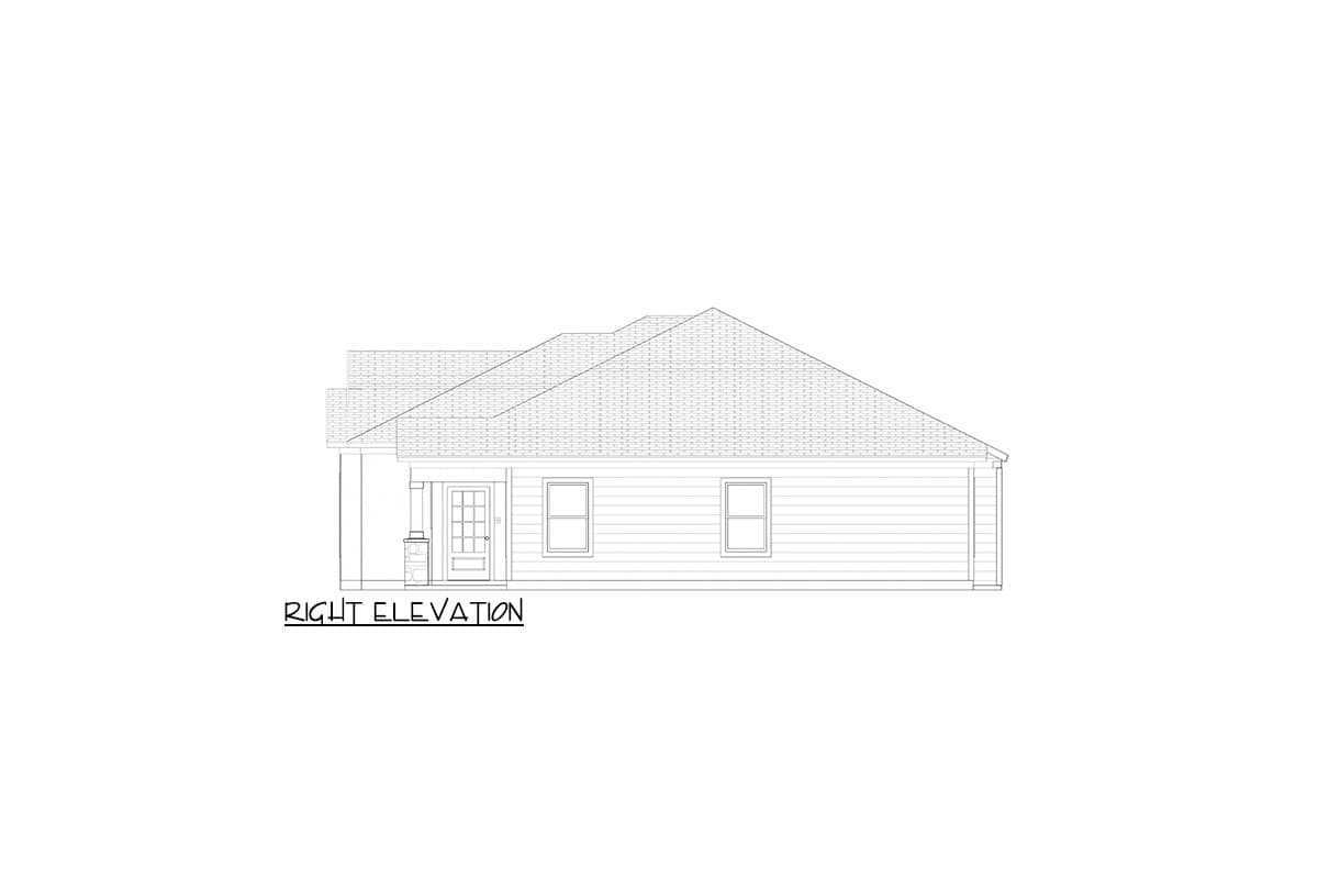 Plan 264030KMD: One-Story Duplex House Plan with 2 Bed 2 Bath Units - 1159 Sq Ft - Image #8 - European, Florida-Style, Southern, Southwest