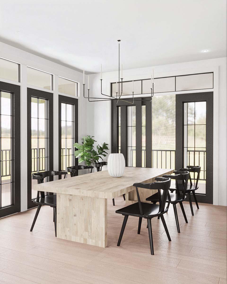 Plan 12324JL: Modern Farmhouse House Plan with Upstairs Laundry & Loft - Under 3000 Sq Ft - Image #7 - Craftsman, Farmhouse, Modern Farmhouse, New American