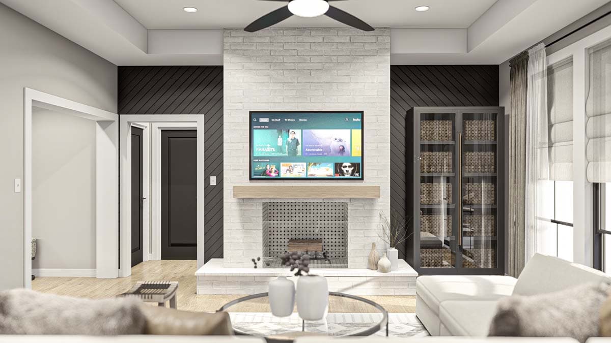 Plan 623316DJ: New American House Plan with Open and Airy Floor Plan - 2025 Sq Ft - Image #6 - Farmhouse, Modern Farmhouse, New American