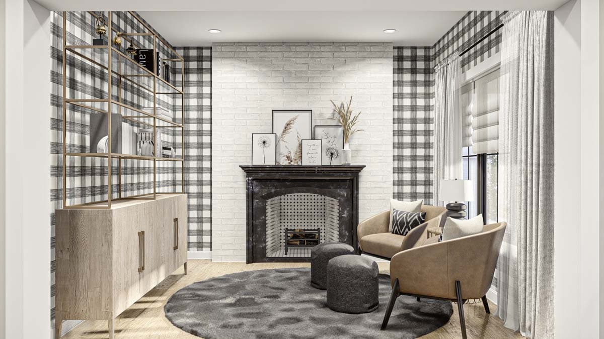 Plan 623316DJ: New American House Plan with Open and Airy Floor Plan - 2025 Sq Ft - Image #9 - Farmhouse, Modern Farmhouse, New American