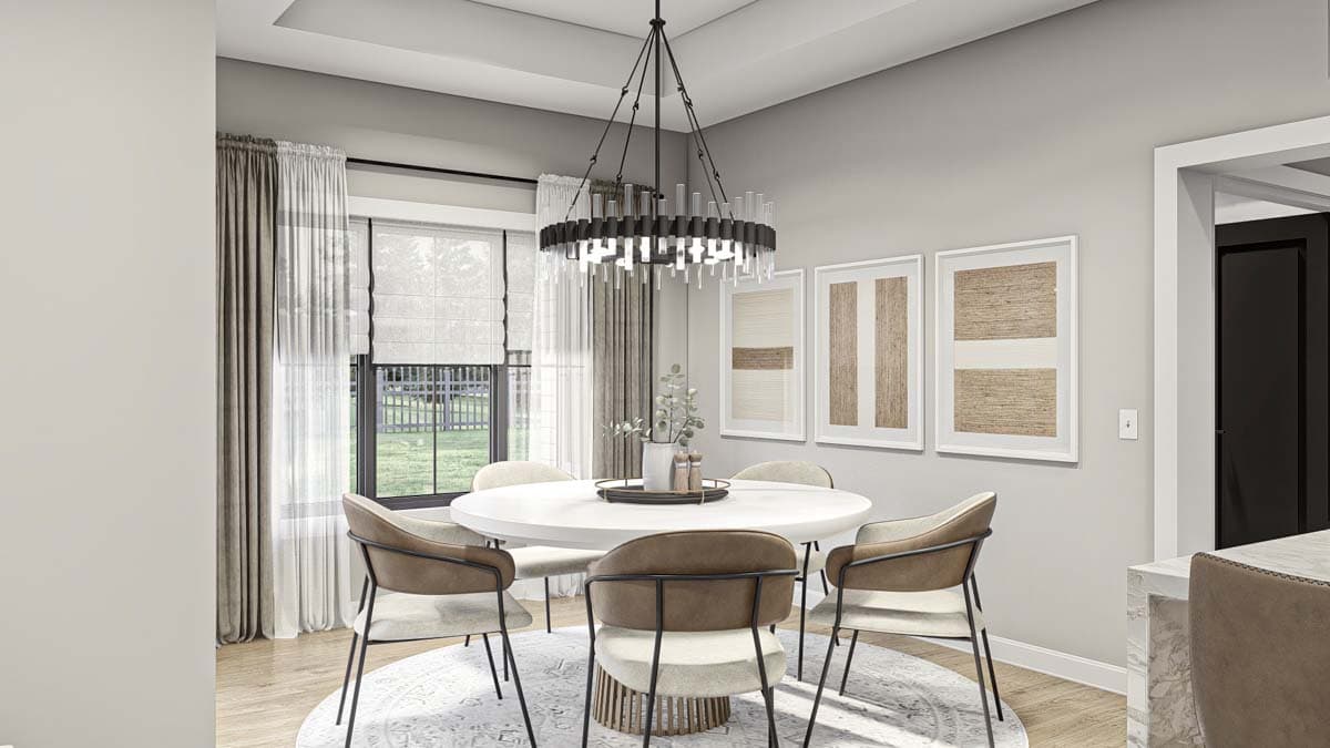 Plan 623316DJ: New American House Plan with Open and Airy Floor Plan - 2025 Sq Ft - Image #11 - Farmhouse, Modern Farmhouse, New American