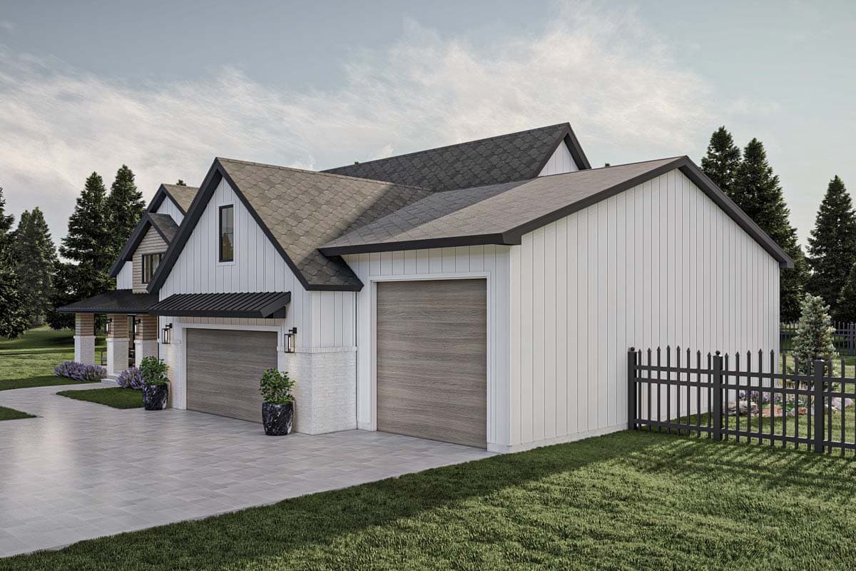 Plan 623316DJ: New American House Plan with Open and Airy Floor Plan - 2025 Sq Ft - Image #20 - Farmhouse, Modern Farmhouse, New American