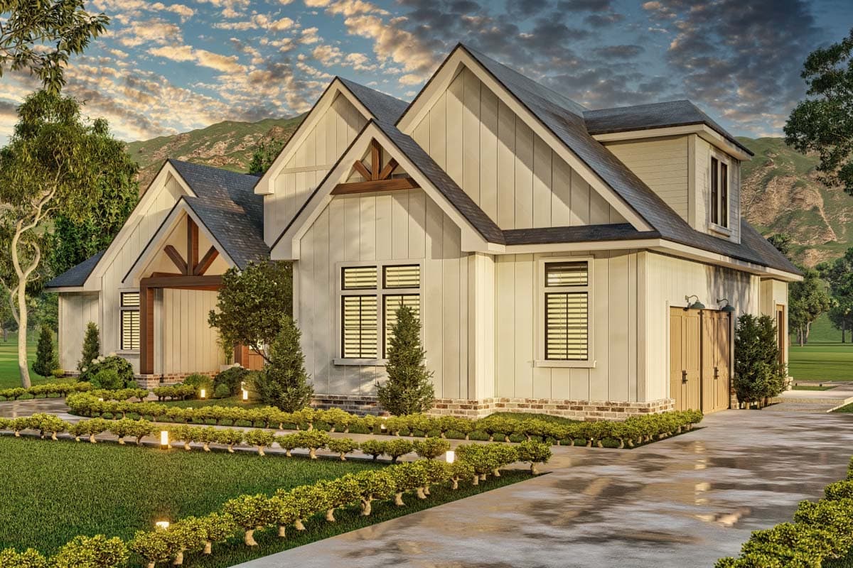 Plan 12325JL: New American House Plan with 3 Bonus Rooms - 2091 Sq Ft - Image #10 - Country, Craftsman, Farmhouse, Modern Farmhouse, New American