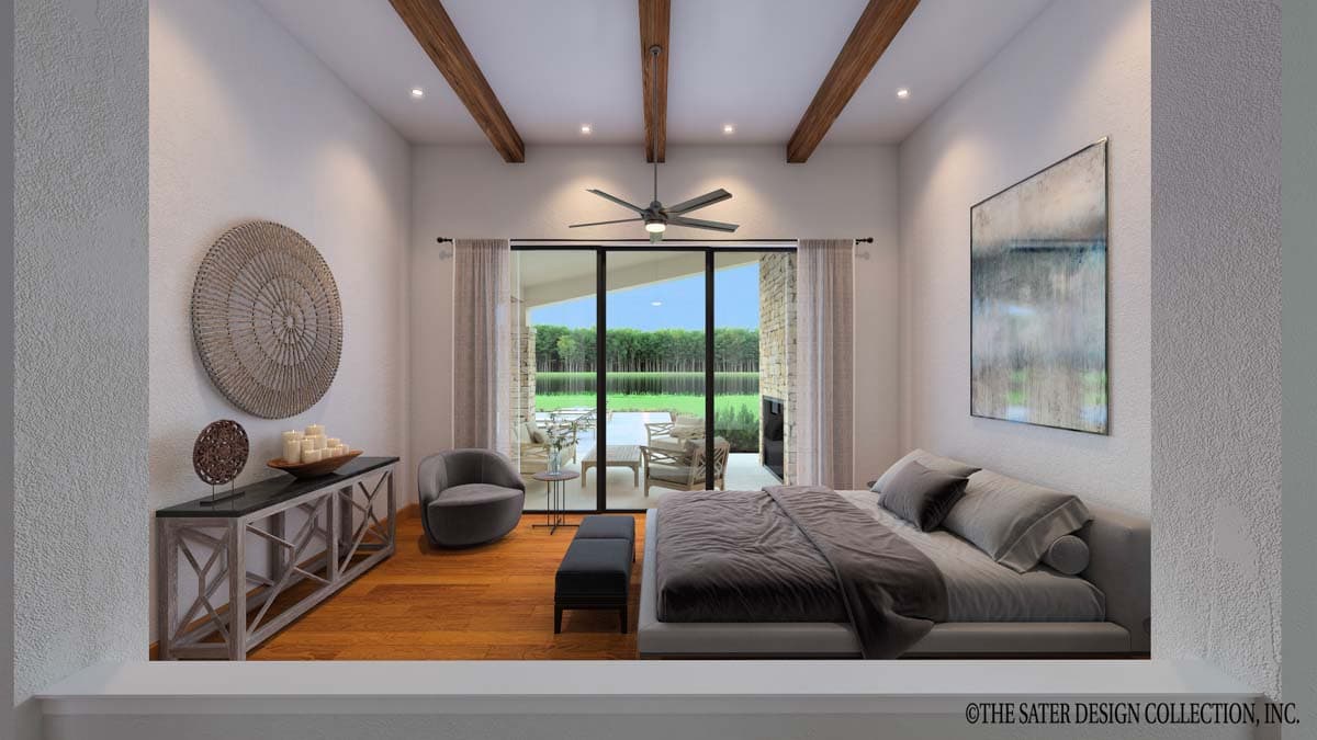 Plan 340126STR: Modern Coastal House Plan with Views to the Back from All Rooms - 6033 Sq Ft - Image #8 - Coastal, Coastal Contemporary, Contemporary, Florida-Style, Mid Century Modern, Modern