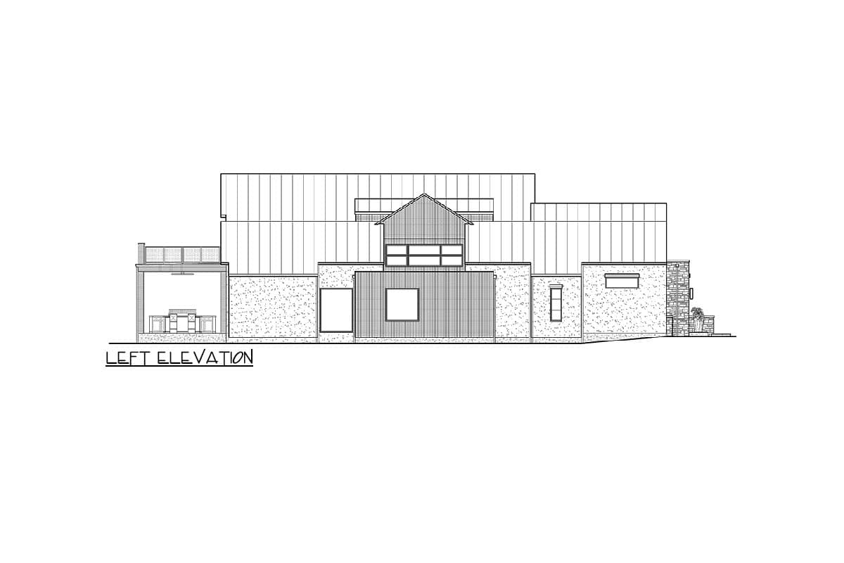 Plan 23952JD: Modern Hill Country House Plan with Indoor-Outdoor Living - 5575 Sq Ft - Image #5 - Country, Hill Country, New American, Transitional