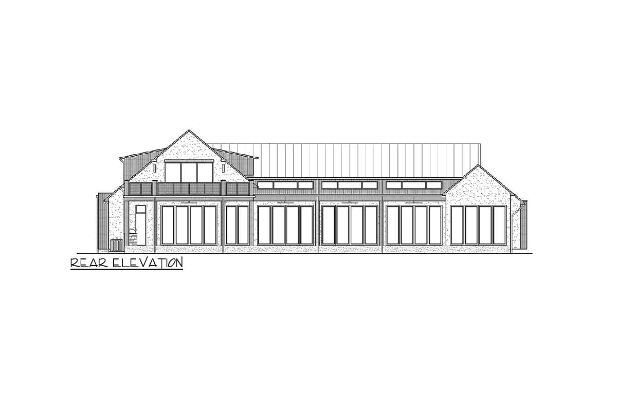 Plan 23952JD: Modern Hill Country House Plan with Indoor-Outdoor Living - 5575 Sq Ft - Image #6 - Country, Hill Country, New American, Transitional