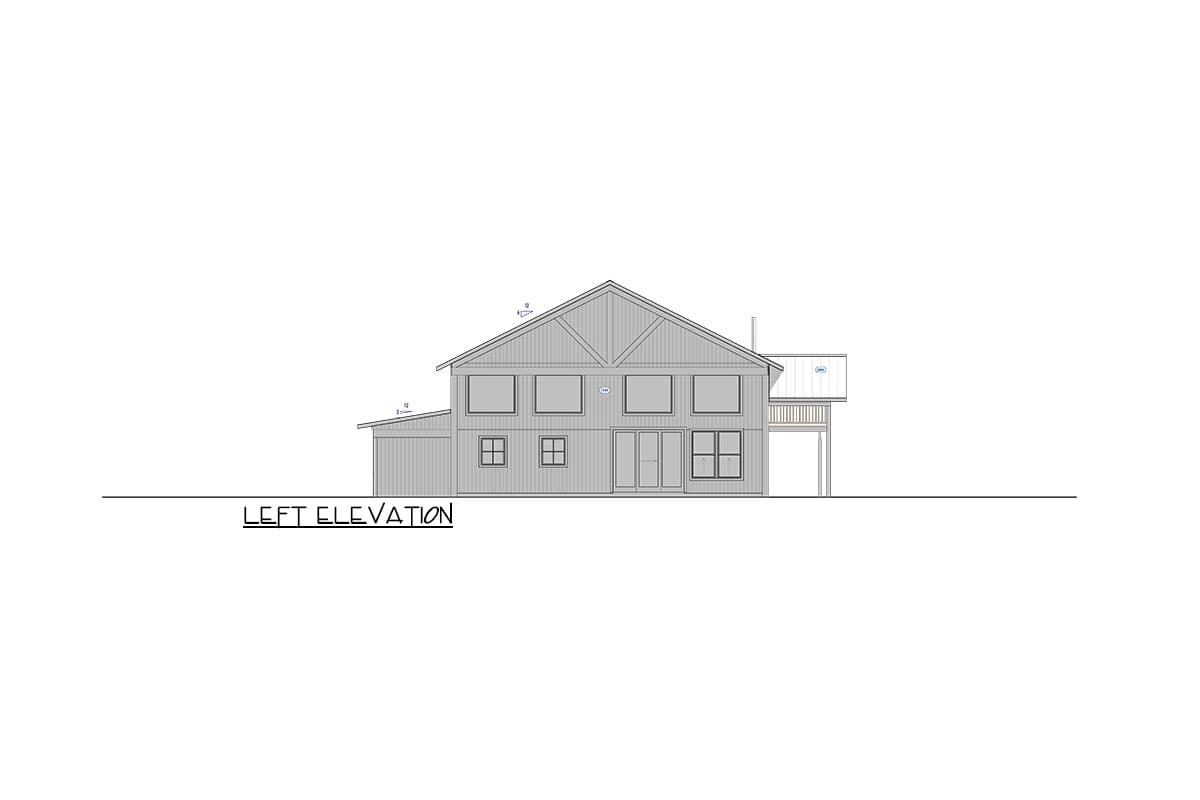 Plan 400021FTY: Barndominium-Style House Plan For The Outdoors Lover - 2866 Sq Ft - Image #27 - Barndominium, Country, Mountain, Rustic