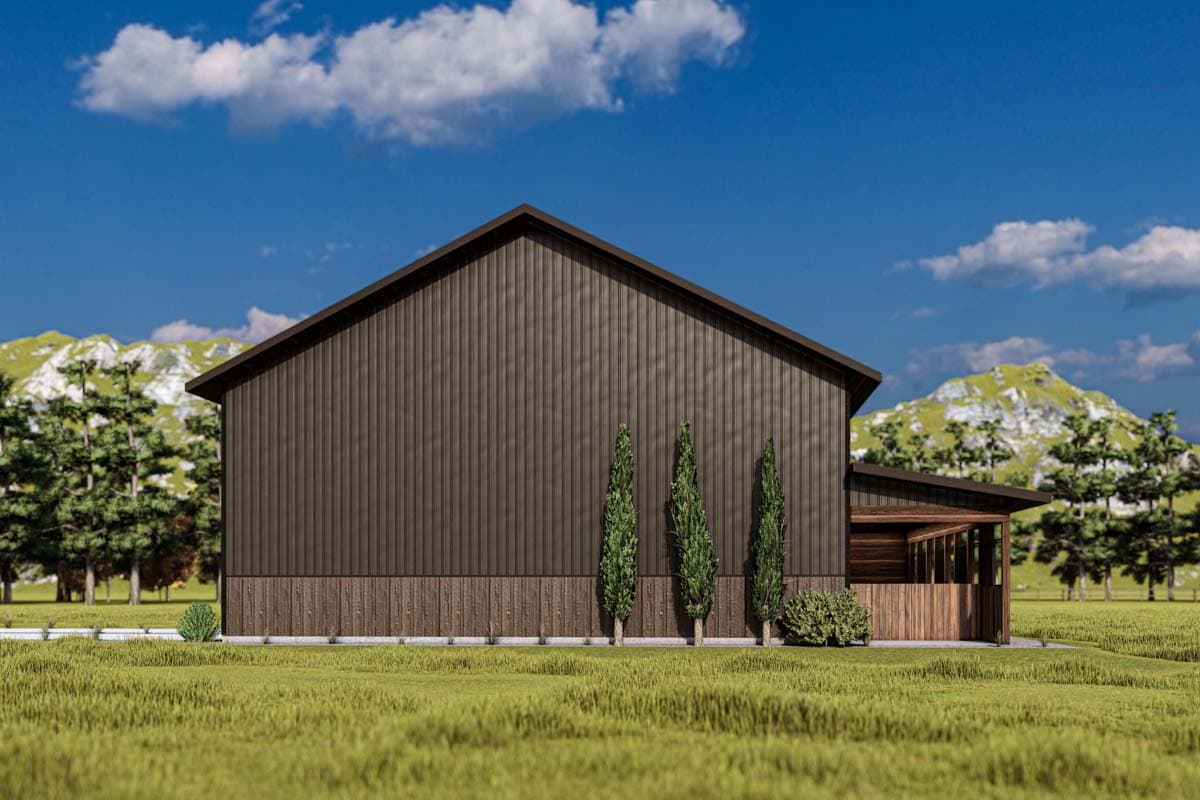 Plan 400021FTY: Barndominium-Style House Plan For The Outdoors Lover - 2866 Sq Ft - Image #8 - Barndominium, Country, Mountain, Rustic