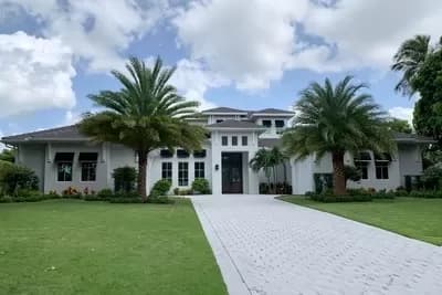 Coastal Contemporary House Plan with Upstairs Rec Room and Balcony - 4621 Sq Ft