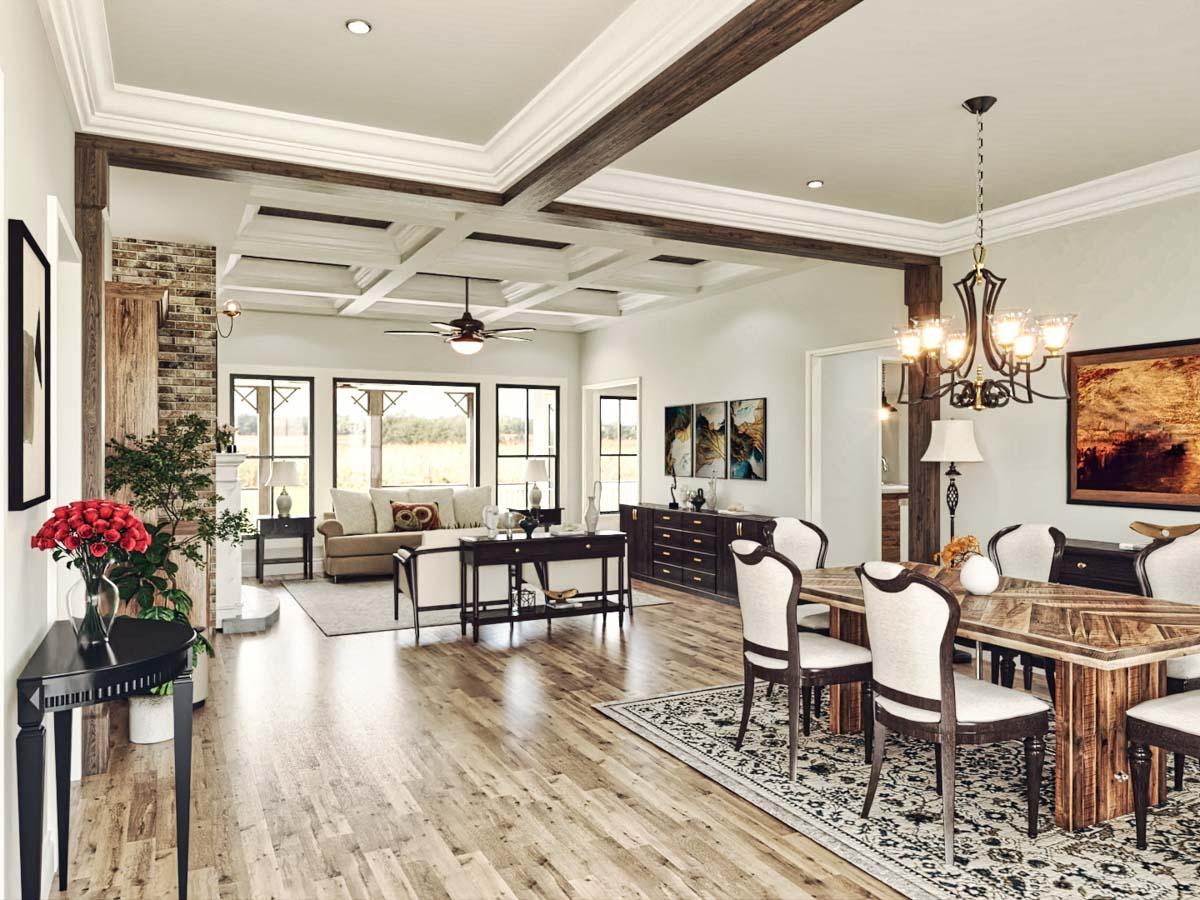 Plan 25822GE: Classic 3-Bed Country Farmhouse Plan with Home Office - 2761 Sq Ft - Image #16 - Country, Craftsman, Farmhouse, Modern Farmhouse, Traditional