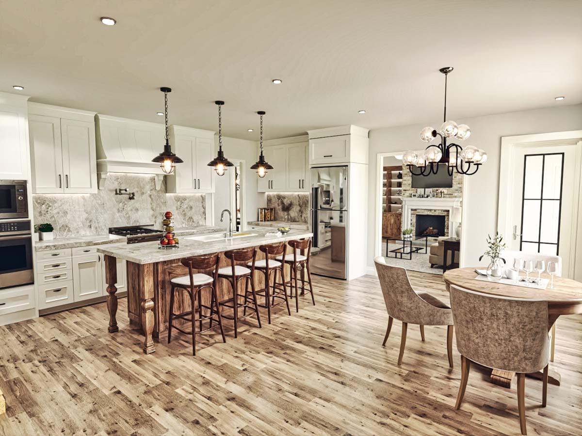 Plan 25822GE: Classic 3-Bed Country Farmhouse Plan with Home Office - 2761 Sq Ft - Image #17 - Country, Craftsman, Farmhouse, Modern Farmhouse, Traditional