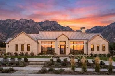 4-Bed Contemporary Farmhouse Plan with 2-Car Garage - 3081 Sq Ft