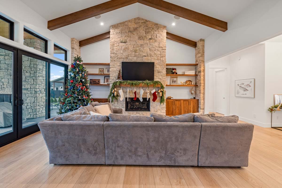 Plan 280198JWD: Modern Farmhouse with Gym, Office, Media Room and Finished Bonus Room - 4704 Sq Ft - Image #11 - Farmhouse, Modern Farmhouse, New American