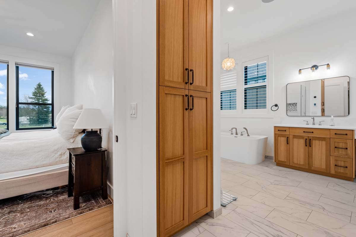 Plan 280198JWD: Modern Farmhouse with Gym, Office, Media Room and Finished Bonus Room - 4704 Sq Ft - Image #34 - Farmhouse, Modern Farmhouse, New American