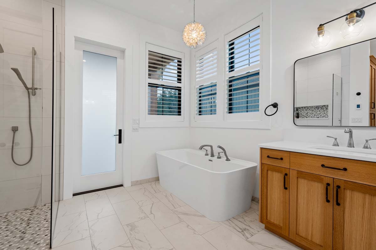 Plan 280198JWD: Modern Farmhouse with Gym, Office, Media Room and Finished Bonus Room - 4704 Sq Ft - Image #37 - Farmhouse, Modern Farmhouse, New American