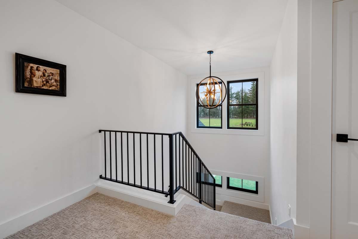 Plan 280198JWD: Modern Farmhouse with Gym, Office, Media Room and Finished Bonus Room - 4704 Sq Ft - Image #41 - Farmhouse, Modern Farmhouse, New American