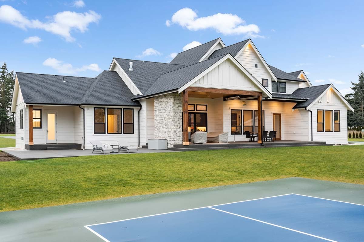 Plan 280198JWD: Modern Farmhouse with Gym, Office, Media Room and Finished Bonus Room - 4704 Sq Ft - Image #62 - Farmhouse, Modern Farmhouse, New American