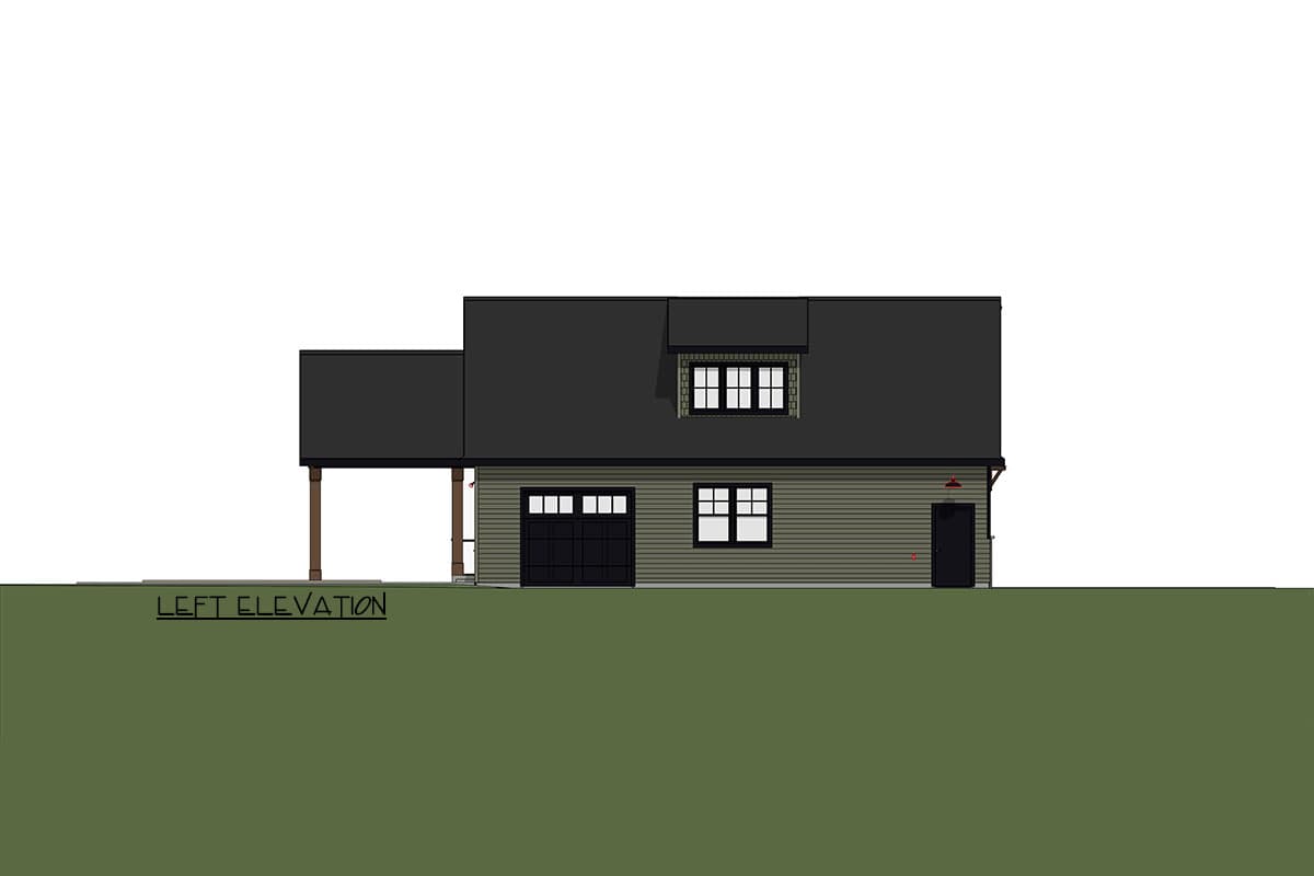 Plan 149017AND: Country Craftsman House Plan with Upstairs Play Room - 2840 Sq Ft - Image #14 - Country, Craftsman, Traditional
