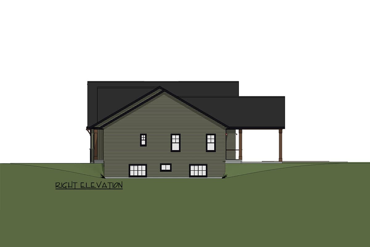 Plan 149017AND: Country Craftsman House Plan with Upstairs Play Room - 2840 Sq Ft - Image #16 - Country, Craftsman, Traditional