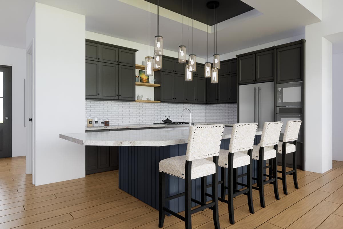 Plan 833002WAT: Split Bedroom One-Story House Plan with Home Office - 2078 Sq Ft - Image #10 - New American, Ranch