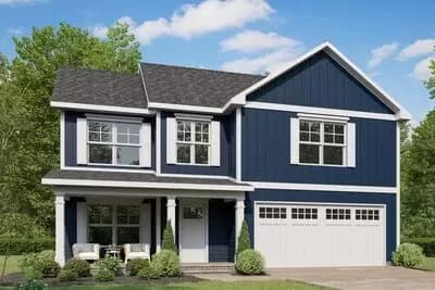 2-Story Traditional House Plan with Closed Floor Plan - 1861 Sq Ft