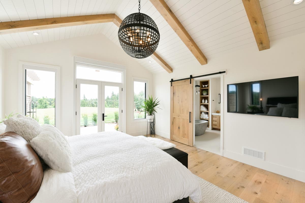 Plan 270091AF: 4-Bed Modern Farmhouse Plan with Angled and Lower Level Garages - 3224 Sq Ft - Image #35 - Country, Craftsman, Modern Farmhouse, Mountain, New American, Northwest, Ranch
