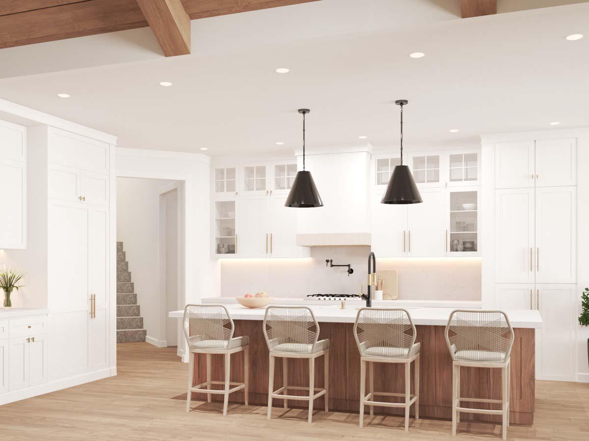 Plan 12326JL: 3-Bed Craftsman with Angled 2-Car Garage and Bonus - 2737 Sq Ft - Image #10 - Craftsman, Mountain