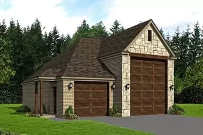 Lift-Friendly RV Garage with Adjacent Tandem Bay - 1381 Sq Ft