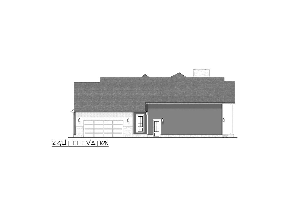 Plan 911035JVD: Transitional House Plan with RV-Friendly Garage - 3335 Sq Ft - Image #19 - New American, Transitional
