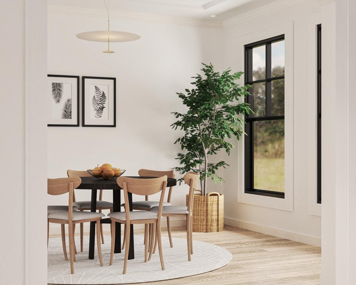 Plan 12327JL: 4-Bed Southern Colonial Style House Plan with Flex Room Upstairs - 2848 Sq Ft - Image #7 - Colonial, Georgian, Southern, Traditional