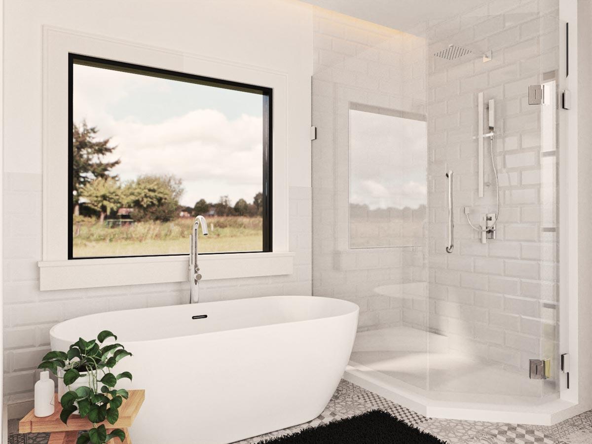 Plan 12327JL: 4-Bed Southern Colonial Style House Plan with Flex Room Upstairs - 2848 Sq Ft - Image #11 - Colonial, Georgian, Southern, Traditional