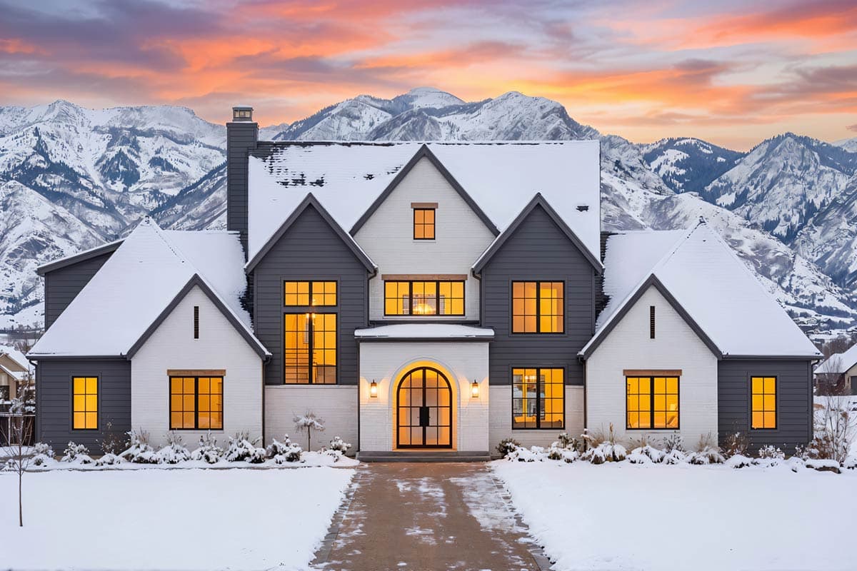 Plan 818121JSS: Transitional House Plan with 4 Beds, a Home Office and 4-Car Garage - 4146 Sq Ft - Image #6 - European, New American, Transitional