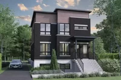 Triplex House Plan with 3 Full Floor 2 Bed Units - 969 Sq Ft Ea
