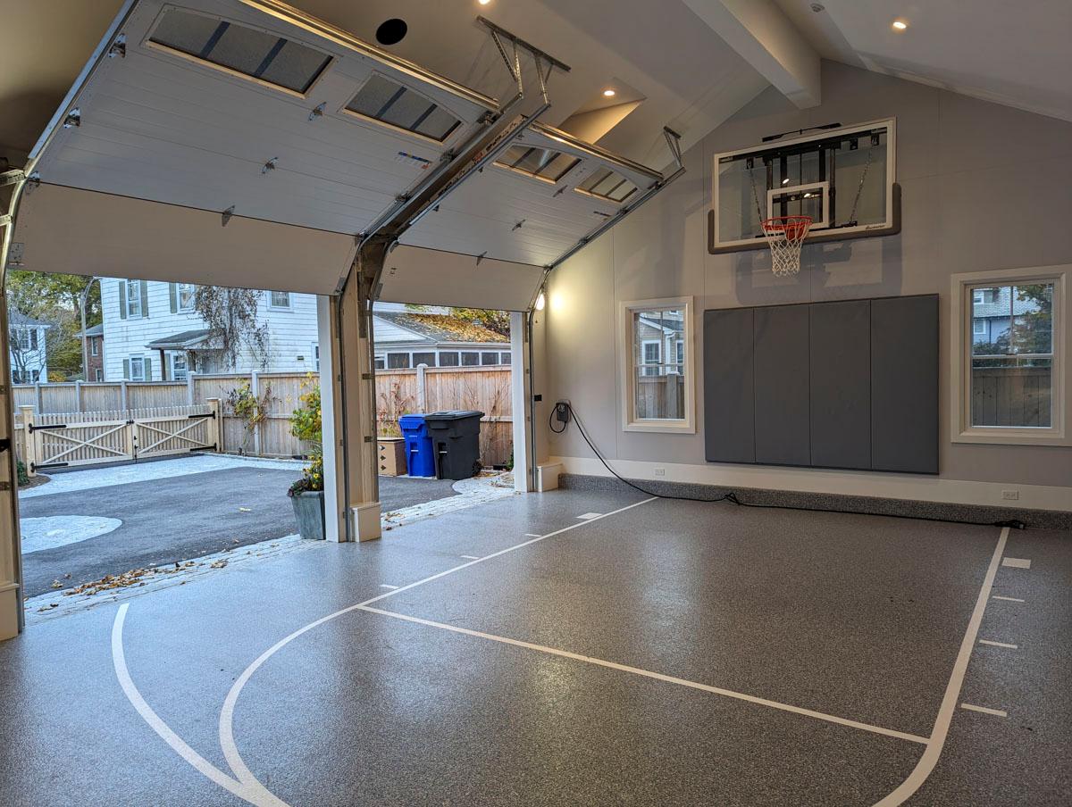 Plan 654019KNA: 2-Car Garage or Sport Court with Loft - 780 Sq Ft - Image #6 - Country, Craftsman, New American, Shingle