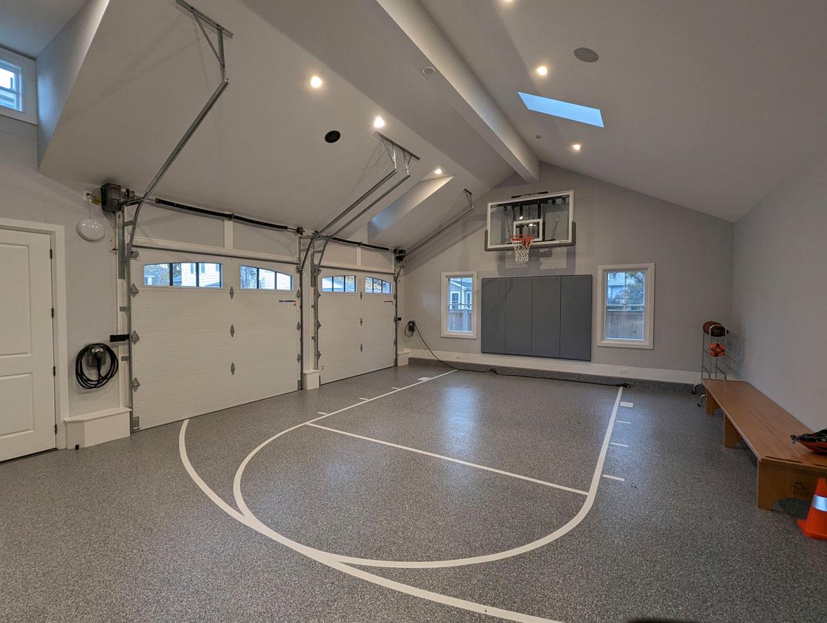 Plan 654019KNA: 2-Car Garage or Sport Court with Loft - 780 Sq Ft - Image #7 - Country, Craftsman, New American, Shingle