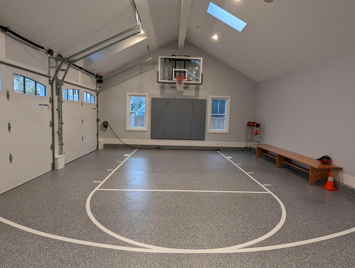 Plan 654019KNA: 2-Car Garage or Sport Court with Loft - 780 Sq Ft - Image #8 - Country, Craftsman, New American, Shingle