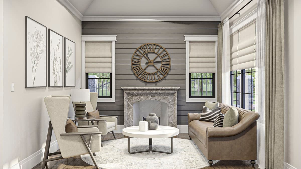 Plan 623324DJ: Balanced House Plan with Private Owner's Entry - 2938 Sq Ft - Image #11 - Colonial, Traditional, Transitional