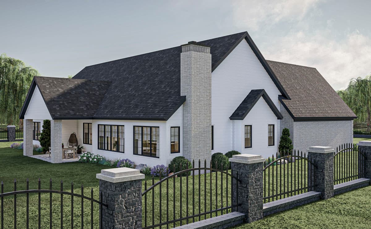 Plan 623324DJ: Balanced House Plan with Private Owner's Entry - 2938 Sq Ft - Image #19 - Colonial, Traditional, Transitional