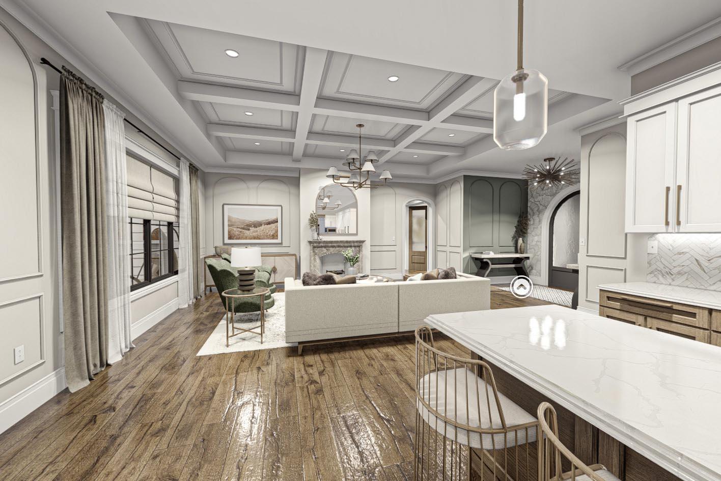 Plan 623324DJ: Balanced House Plan with Private Owner's Entry - 2938 Sq Ft - Virtual Tour Cover Image - Colonial, Traditional, Transitional