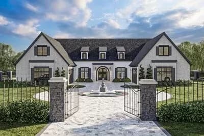 Balanced House Plan with Private Owner's Entry - 2938 Sq Ft