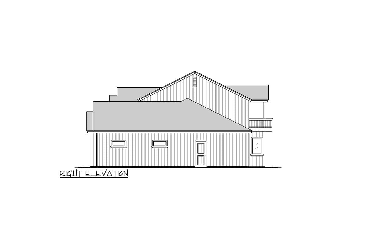 Plan 833005WAT: 4-Bed Modern Farmhouse Plan with U-Shaped Kitchen and Private Master Suite - 3385 Sq. Ft. - Image #30 - Colonial, Country, Modern Farmhouse, New American, Northwest, Traditional