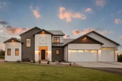 4-Bed Modern Farmhouse Plan with U-Shaped Kitchen and Private Master Suite - 3385 Sq. Ft.