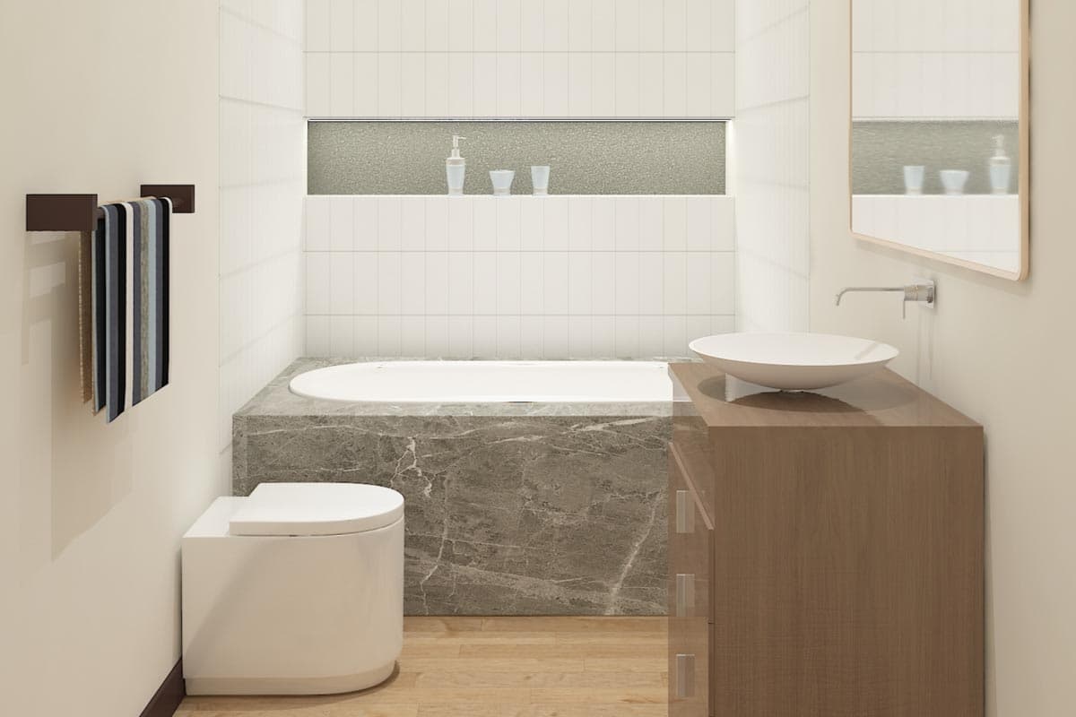 Plan 833006WAT: 3-Bedroom Contemporary Ranch House Plan with Attached Casita - 2931 Square Feet - Image #40 - Contemporary, Mid Century Modern, Modern, Ranch, Southwest