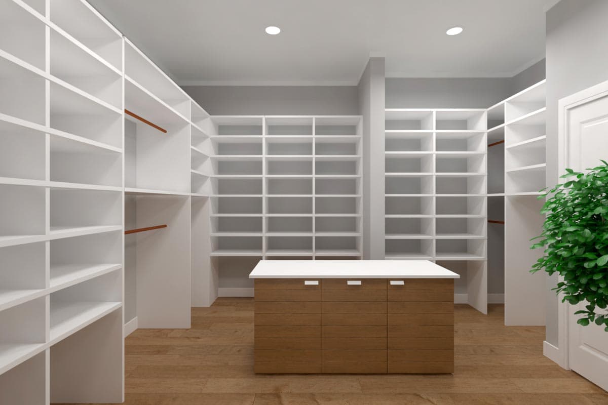 Plan 833006WAT: 3-Bedroom Contemporary Ranch House Plan with Attached Casita - 2931 Square Feet - Image #43 - Contemporary, Mid Century Modern, Modern, Ranch, Southwest